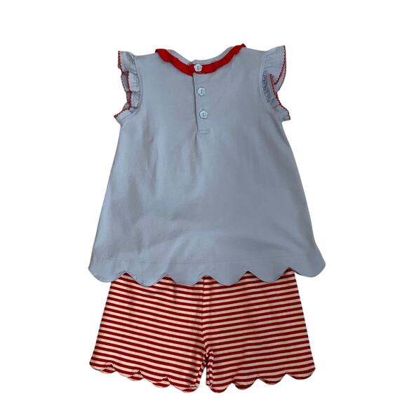 Ishtex Patriotic 2pc set size 4/4T 4th of July - Picture 4 of 4